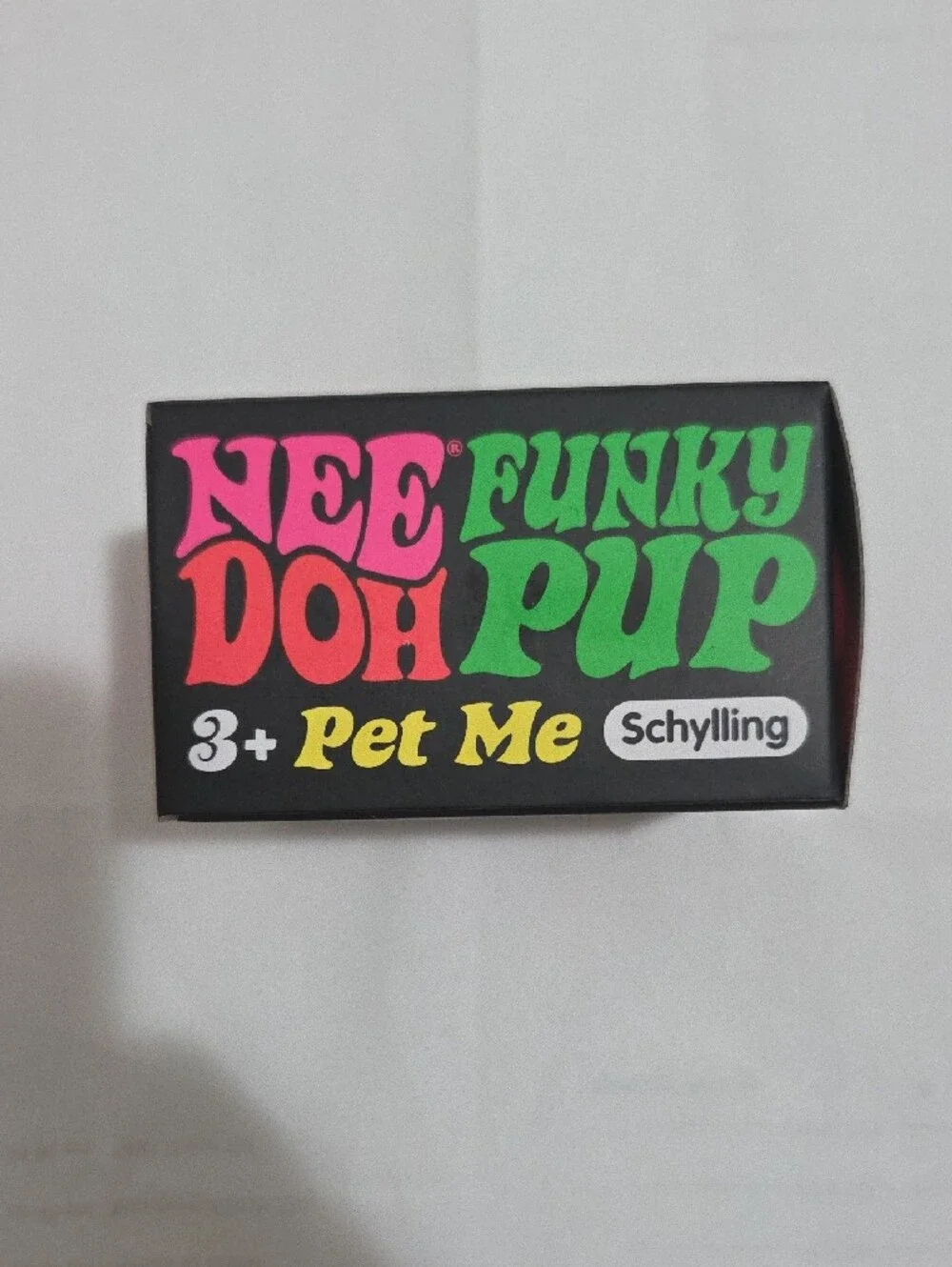 Needoh Funky Pup Neon Pink Toy Brand New In Box